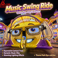 Equipo para Parques de Atracciones Grandes, Atracciones para Adultos, Columpio de Acero para Exteriores con Certificación CE, 24 Asientos, Juegos Mecánicos en Venta