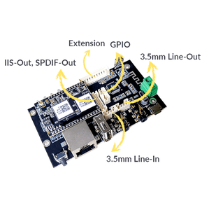 Up2stream Pro V3 Không Dây Multiroom Mini Nhỏ Đa Phòng Pcb Lắp Ráp Đa Khu Âm Thanh <span class=keywords><strong>Stereo</strong></span> Receiver Với Wifi - Product Image 6