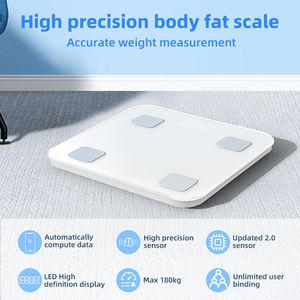 Mini Báscula de baño personal para el hogar con precisión única, báscula inteligente para grasa corporal, báscula Digital Bmi con Bluetooth - Product Image 3