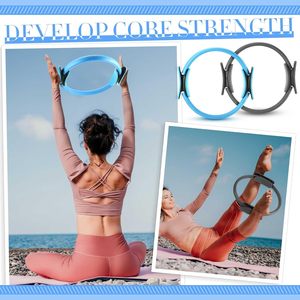 CZFIT Better Portable Yoga Pilates Kit Home <b>Workouts</b> with Yoga Ball Figure Resistance <b>Band</b> & Accessories Pilates Ring - Product Image 3
