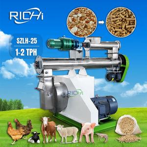 เครื่องผลิตอาหารสัตว์ RICHI ราคาประหยัด ขนาด 2 ตัน สำหรับรำข้าว ปศุสัตว์ วัวนม สัตว์ปีก ไก่ - Product Image 1