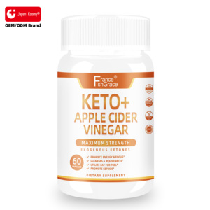 Cápsulas de Vinagre de Sidra de Manzana Keto BHB Personalizadas, Suplemento de Cetonas Exógenas, Apoyo para el Control de Peso, Energía y Concentración para Adultos - Product Image 1