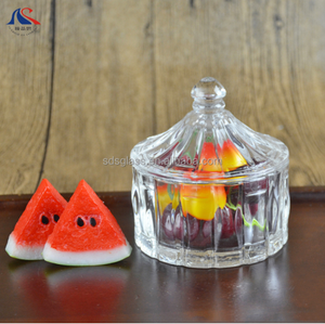 Ciotola di <span class=keywords><strong>vetro</strong></span> a forma di torre vasetto di zucchero candito coco bean/frutta secca/mandorle/anacardi contenitori di stoccaggio - Product Image 3