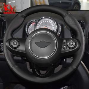 Accessoires de voiture, housse de <span class=keywords><strong>volant</strong></span> pour <span class=keywords><strong>Mini</strong></span> <span class=keywords><strong>Cooper</strong></span> S Countryman Clubman John <span class=keywords><strong>Cooper</strong></span> Works GP - Product Image 6