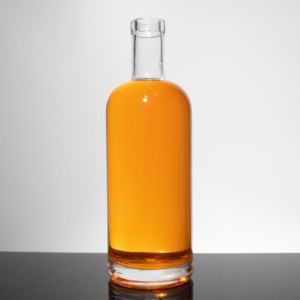 Bouteille en verre givré vide à prix abordable pour spiritueux (gin, <span class=keywords><strong>rhum</strong></span>, tequila, vodka 700ml, whisky, brandy 750ml) avec bouchon en liège - Product Image 6