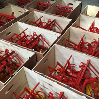 Planteuse de riz manuelle à 2 rangées Semoir de riz Outil de repiquage de riz à vendre