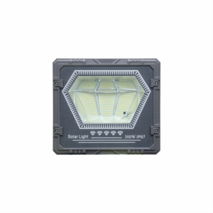 ไฟสปอร์ตไลท์ LED พลังงานแสงอาทิตย์ YIHAN 100W IP65 แสงขาว 5000K แบบ COB ตัวเรือนอะลูมิเนียม ติดตั้งบนพื้นผิว ควบคุมด้วยรีโมท ปรับความสว่างได้ มาตรฐาน CE - Product Image 2