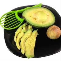 Trancheuse d'avocat multifonction 3in1 Shea manuel Peel Core Hass sans effort Outils de cuisine pour légumes