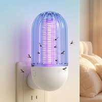 Bug Zapper Indoor Plug-in 2200V Hoge spanning elektrische schok muggendodende lamp
