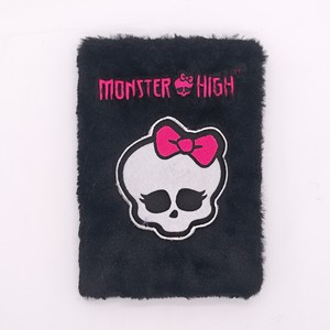 Carnet en peluche Monster High, sous licence officielle Mattel, papeterie <span class=keywords><strong>Kawaii</strong></span>, journal moelleux pour adolescents et enfants, cadeau scolaire, vente en gros - Product Image 1