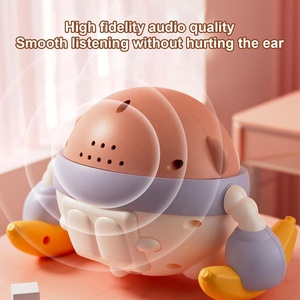 Juguete eléctrico de mono espacial con control de voz táctil, luz de inducción, música, mono rodante para gatear y entrenamiento de cabeza para bebés - Product Image 5