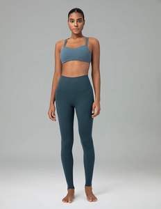 Leggings de sport pour femmes Dreamlux à taille haute, contrôle du ventre, motif de blocage des couleurs, entrejambe de 25''/28'', yoga - Product Image 6