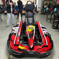 Karting Électrique Personnalisable pour Adultes, Haute Performance 70km/h, Voiture de Drift Commerciale, Moteur Central 4000W Monoplace