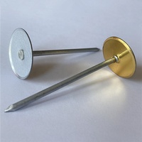 Clous de soudure d'isolation de conduit d'air de 3.4x100mm conçus pour fixer des couches d'isolation thermique de laine de verre dans des conduits plats