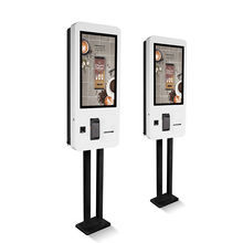 Capacité de commande en libre-service debout à écran tactile moniteur kiosque à écran tactile avec scanner et imprimante - Product Image 3