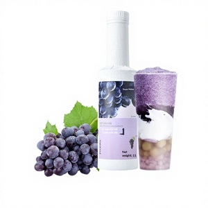 Sciroppo Concentrato al Gusto d'Uva - Base Versatile per Bevande per Negozi di Bevande Commerciali e Caffetterie di Bubble Tea - Product Image 1