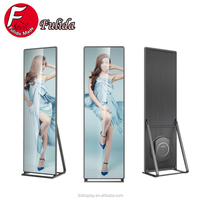 Pantalla LED Publicitaria con Efecto Espejo al Apagar, para Escaparates de Tiendas de Lujo, Centros Comerciales, Señalización Digital Comercial Dinámica