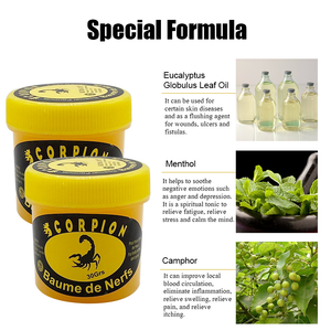 30g Scorpion Pa00in Crème de massage activant la douleur cervicale Crème - Product Image 3