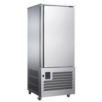 Hoog rendement automatische verdampingswater industriële commerciële flashvriezer shock cryogene IQF plaatvriezer