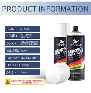 Pintura en <span class=keywords><strong>Aerosol</strong></span> para Retoques, Pintura en Spray de Color <span class=keywords><strong>Fluorescente</strong></span>, Anticorrosiva, de Gran Capacidad - Product Image 2