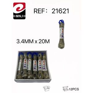 MNJ Wire Rope 3.4Mm X 20M Steel Cord For Packaging 12Pcs Box - Product Image 2