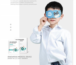 Masque de soin des <span class=keywords><strong>yeux</strong></span> à infrarouge lointain LUMIFLORA CY-07 110x135mm Poudre de fer Favorise la circulation sanguine des <span class=keywords><strong>yeux</strong></span> Soulage la fatigue oculaire - Product Image 1