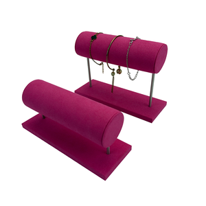 Support de présentation pour bijoux, montres et bandeaux AURORA en flanelle, 45 cm, personnalisable, support de rangement, détachable, livraison rapide - Product Image 3