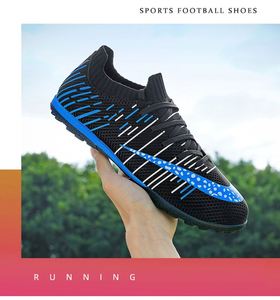 <span class=keywords><strong>Scarpe</strong></span> da calcio da uomo Cina Online per bambini nero a maglia Fg con borchie a maglia bassa <span class=keywords><strong>scarpe</strong></span> da calcio sportive - Product Image 5