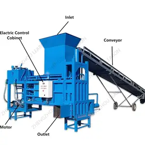 High Capacity Square Straw Bailing Machine Factory Used CE Certification Hay Baler for Sale