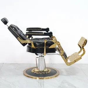 미용실 및 이발소 Sillas Peluqueria Cadeiras De Barbeiro 미용 의자 용 골동품 헤비 듀티 이발사 의자