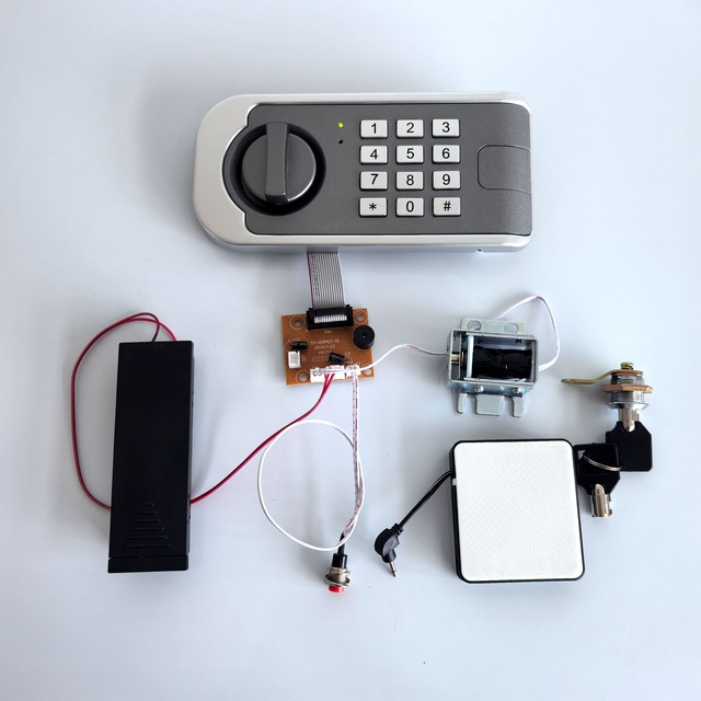 Safe Box Digital Code Electronic Magnetic Solenoid Knob Keypad Password Locks for Steel Safe Locker