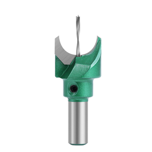 YUFU 10mm*15mm Outil de perçage pour perles de Bouddha en carbure monobloc revêtu d'AlTin CNC 60HRC Fraise à queue pour le travail du bois 30mm ODM - Product Image 1