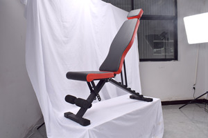 <span class=keywords><strong>Banco</strong></span> <span class=keywords><strong>de</strong></span> Fitness Plegable Multifuncional para el Hogar, Taburete para Mancuernas y Equipo Auxiliar para <span class=keywords><strong>Abdominales</strong></span> - Product Image 3