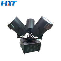 Projecteur led professionnel à trois têtes de lumière, équipement rotatif, chasse, ciel, projecteur d'éclairage, équipement d'extérieur, 7kw