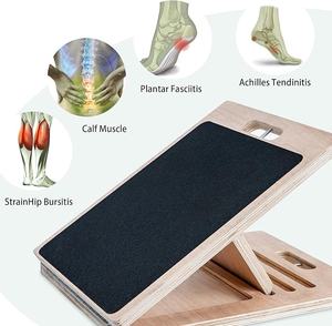 Tabla Inclinada Profesional de Madera Wellshow y Estirador de Pantorrillas, <span class=keywords><strong>Kit</strong></span> de <span class=keywords><strong>Barra</strong></span> de Pilates con Bandas de Resistencia Multifuncional - Product Image 5