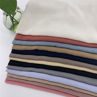 Voile en polyester de haute qualité japonaise, à haute torsion, pour écharpe, 45 pouces * 45 pouces carré, châle