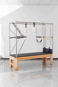 الأكثر مبيعًا أفضل سعر خشبي يوجا بيلاتيس من البلوط طقم من خمس قطع كرسي بيلاتيس متعدد الوظائف جهاز مصلح كاديلاك - Product Image 6