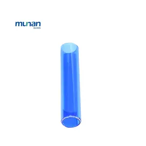 実験用ガラス製品用のMuNan試験管透明ホウケイ酸3.3ガラスパイプ