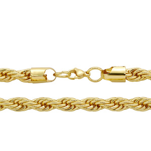 Pulsera de Cadena Trenzada de Acero Inoxidable Estilo Europeo y Americano para Hombre, Cuerda con Botones de Moda, Titanio - Product Image 3