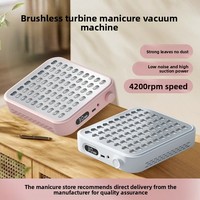 Nouvelle série de collecteurs de poussière à ongles professionnels rechargeables puissants de 60 W avec une forte aspiration par ventilateur pour salon de manucure