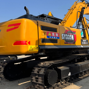 Excavadora Usada Sany SY335H de 33.5 Toneladas con Motor, Caja de Cambios, Engranajes y Rodamientos Originales, Bomba Hidráulica y Motor PLC - Product Image 2