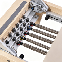 Tour de Pilates de luxe en bois d'érable style Bass pour studio haut de gamme