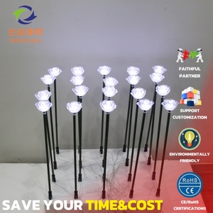 OFERTA ESPECIAL Luces LED de Alta Luminosidad Acrílicas IP65 12V Románticas para Navidad, Bodas, Jardín Exterior, Rosas, Tulipanes, CRI90, 50000 Horas - Product Image 2