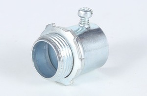 Acoplamiento de tornillo de fijación EMT-Unión de fundición a presión de zinc con conducto Tornillo Cinc EMT W/UL - Product Image 6