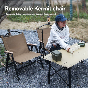 Silla Plegable Kemit de Diseño Moderno y Elegante, Silla de Camping Ligera de Aluminio para una Experiencia Estética al Aire Libre - Product Image 5