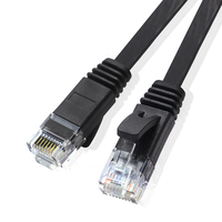 Lack 10ft atat6 Eternet atable nternet etwork y omomputer able con R45 45 Connectores Ca 6 Flt ternet able para An