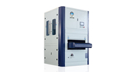 Nueva Máquina Industrial Jotun para Redondear Bordes y Desbarbar, Motor de 17kW, Cinta de Lija, Rodillo de Cepillo, Acabado de Bordes de Placas Metálicas, Fácil de Usar
