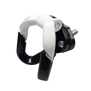 Universele aluminiumlegering dubbele haak voor elektrische scooter motorhelm tas opbergruimte voorop gemonteerde accessoire - Product Image 3