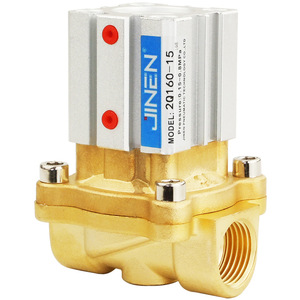 Vanne pneumatique JIN 2Q200-20, corps en laiton, 0,15-0,8 MPa, vanne de régulation industrielle, deux voies, deux passages - Product Image 4