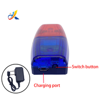 Neues Design Led blinkende rote blaue wiederaufladbare Schulterlampe LED Sicherheits-Schulterlicht